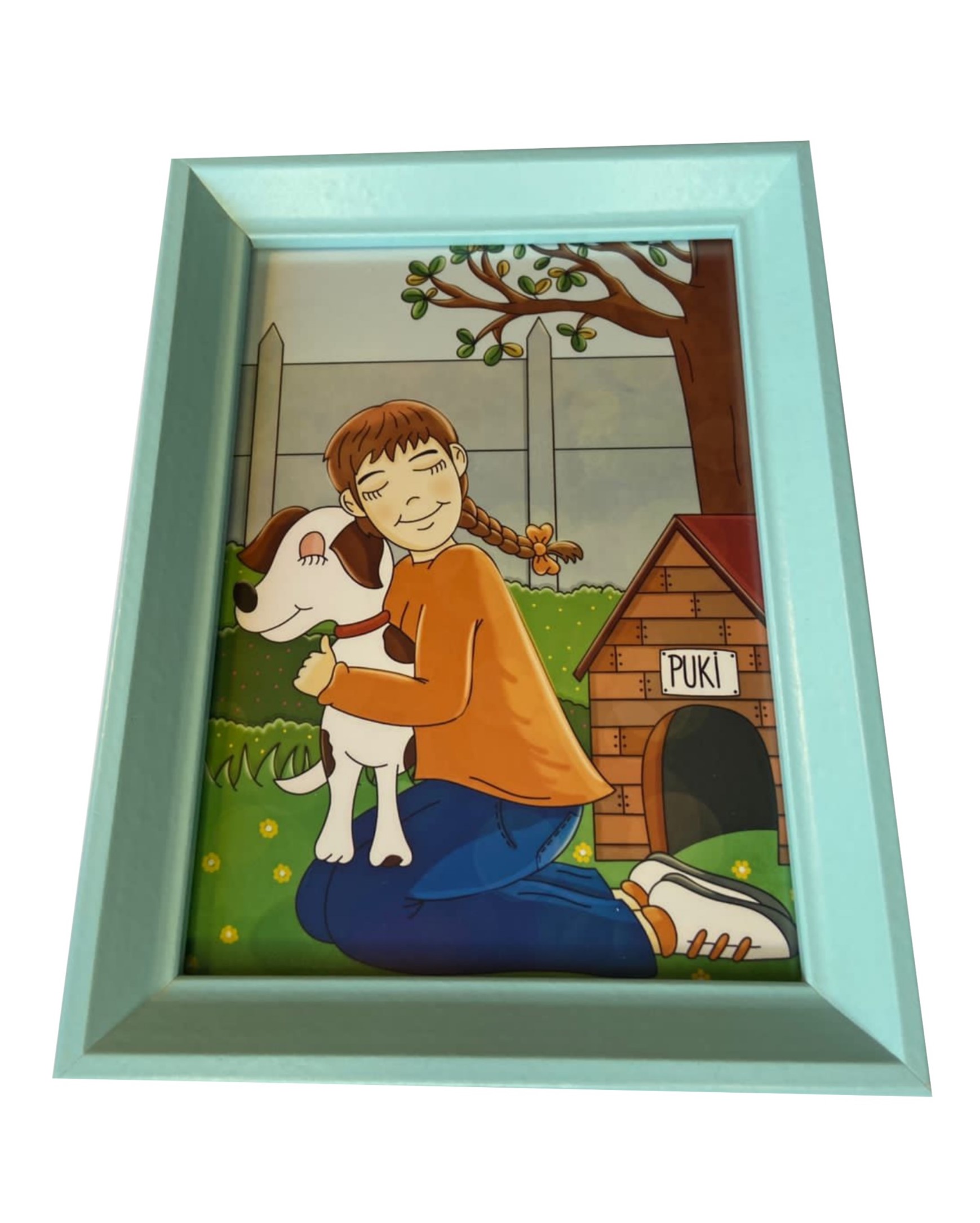 Florencia perrito celeste