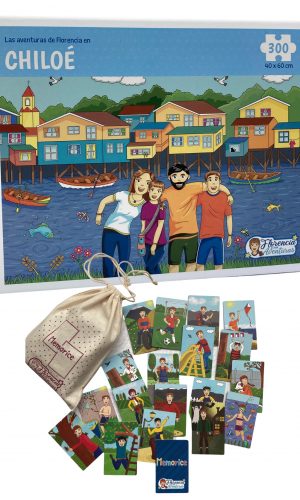 Rompecabezas Florencia – Chiloé + Memorice de regalo
