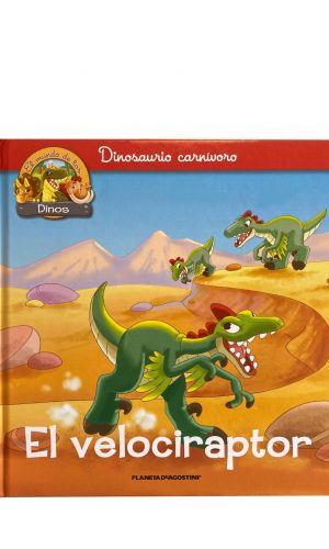 Libro – El mundo de los Dinos – El Velociraptor