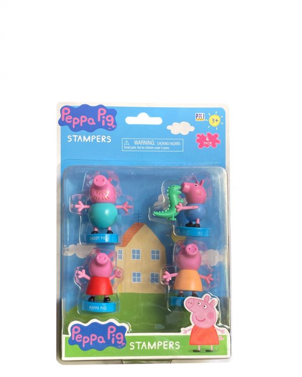 PEPPA PIG PACK 4 TIMBRES