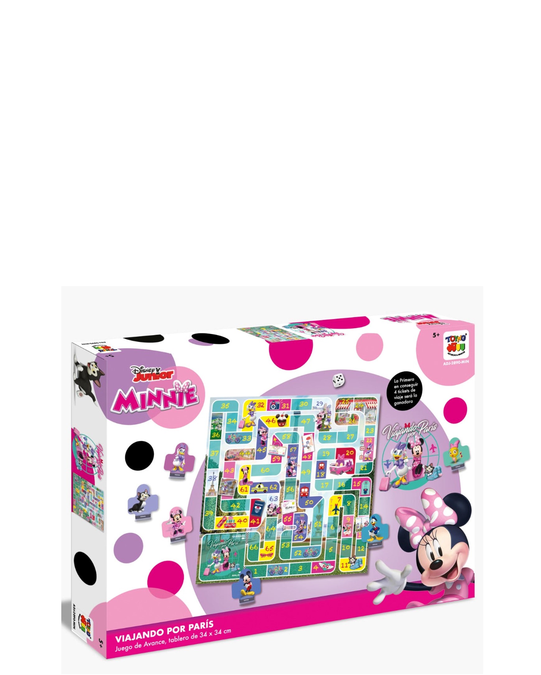 MINNIE VIAJANDO POR PARIS