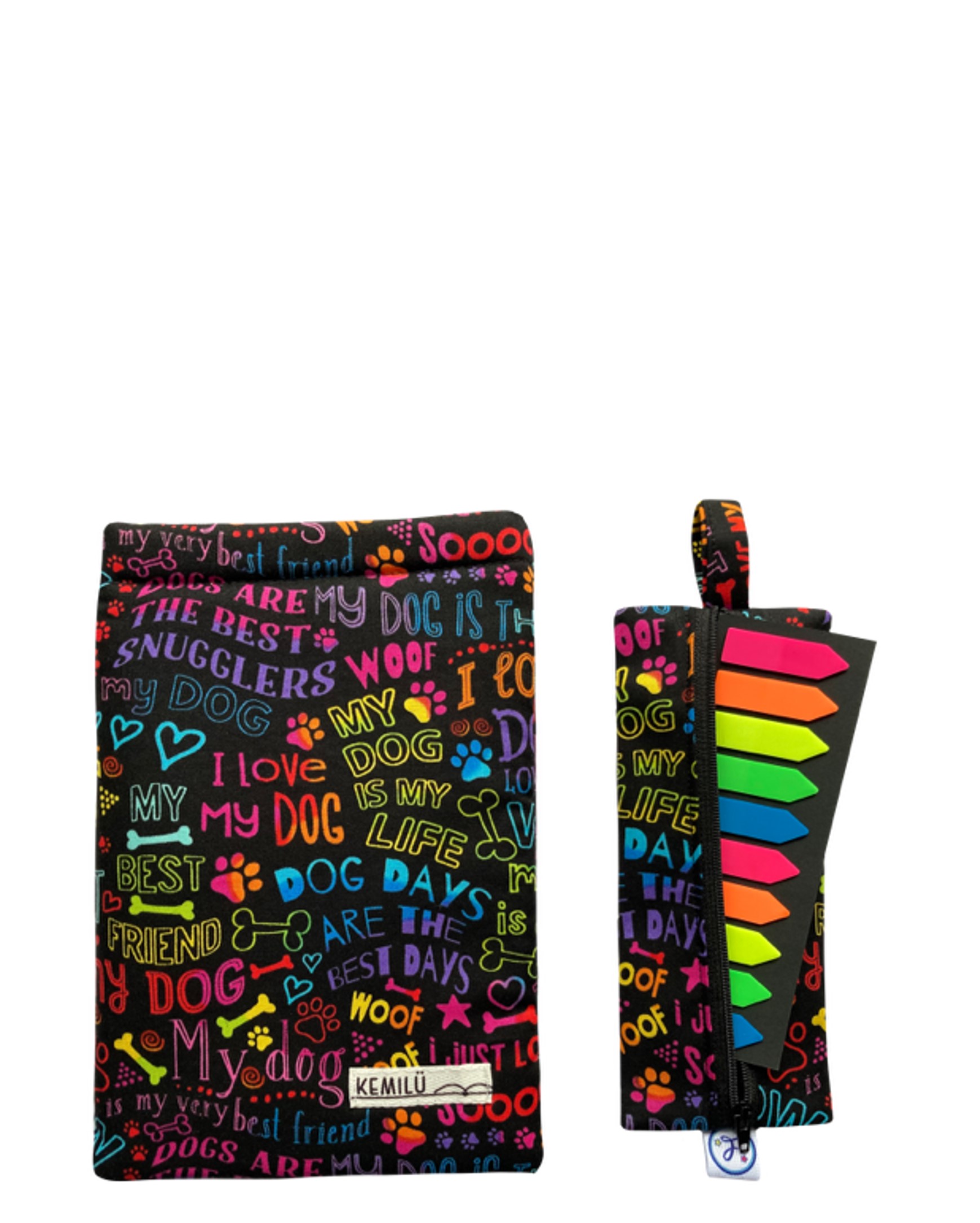 FUNDA + ESTUCHE DOG LOVE