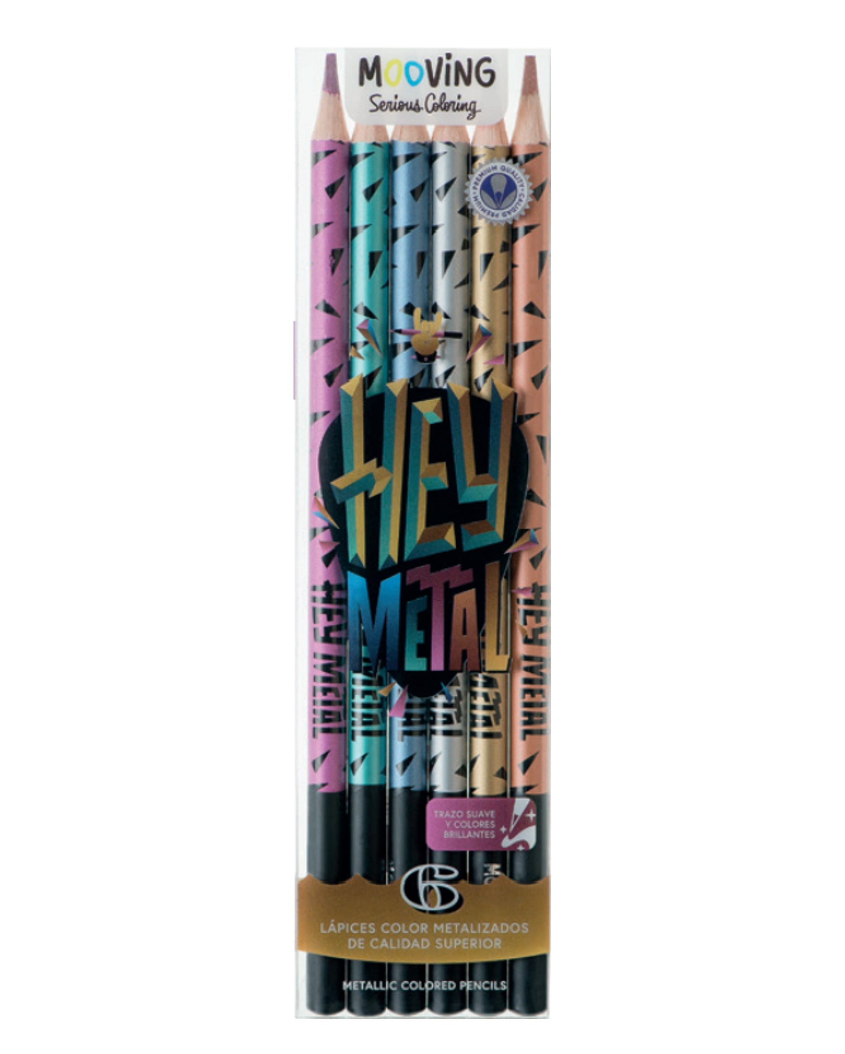 LAPICES COLORES METALICOS