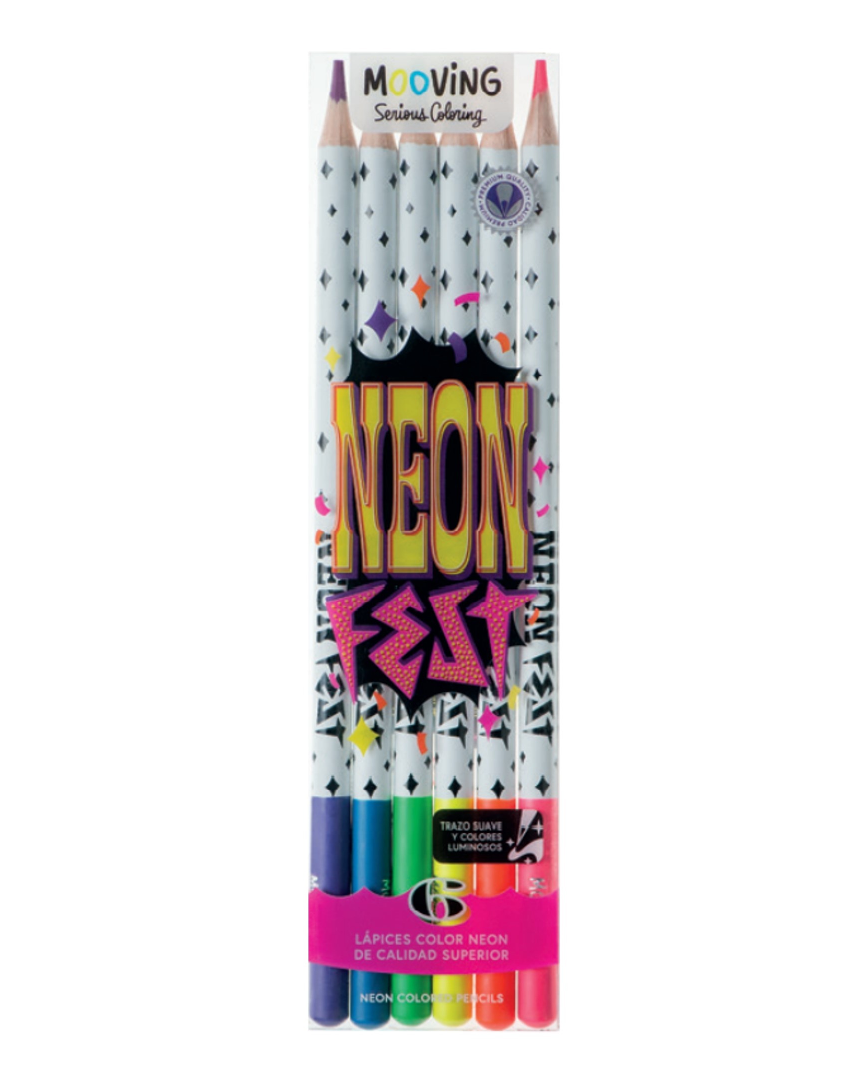 LAPICES COLORES NEON