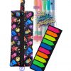 PACK ESTUCHE MONSTRUOS LOCOS CON TIRALINEAS PASTELES