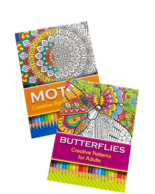 PACK LIBROS MANDALAS Y MARIPOSAS