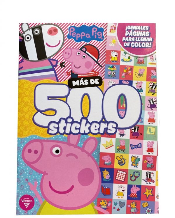 PEPPA PIG + 500 STICKERS