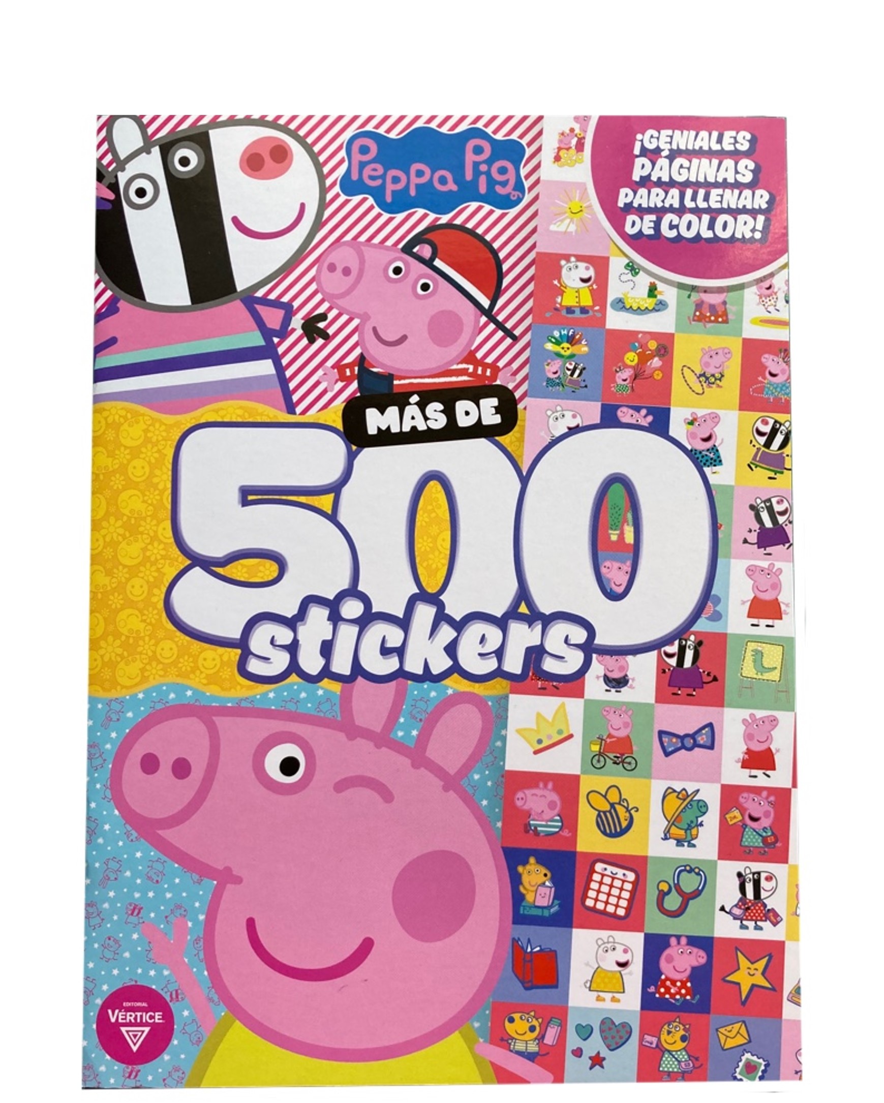 PEPPA PIG + 500 STICKERS