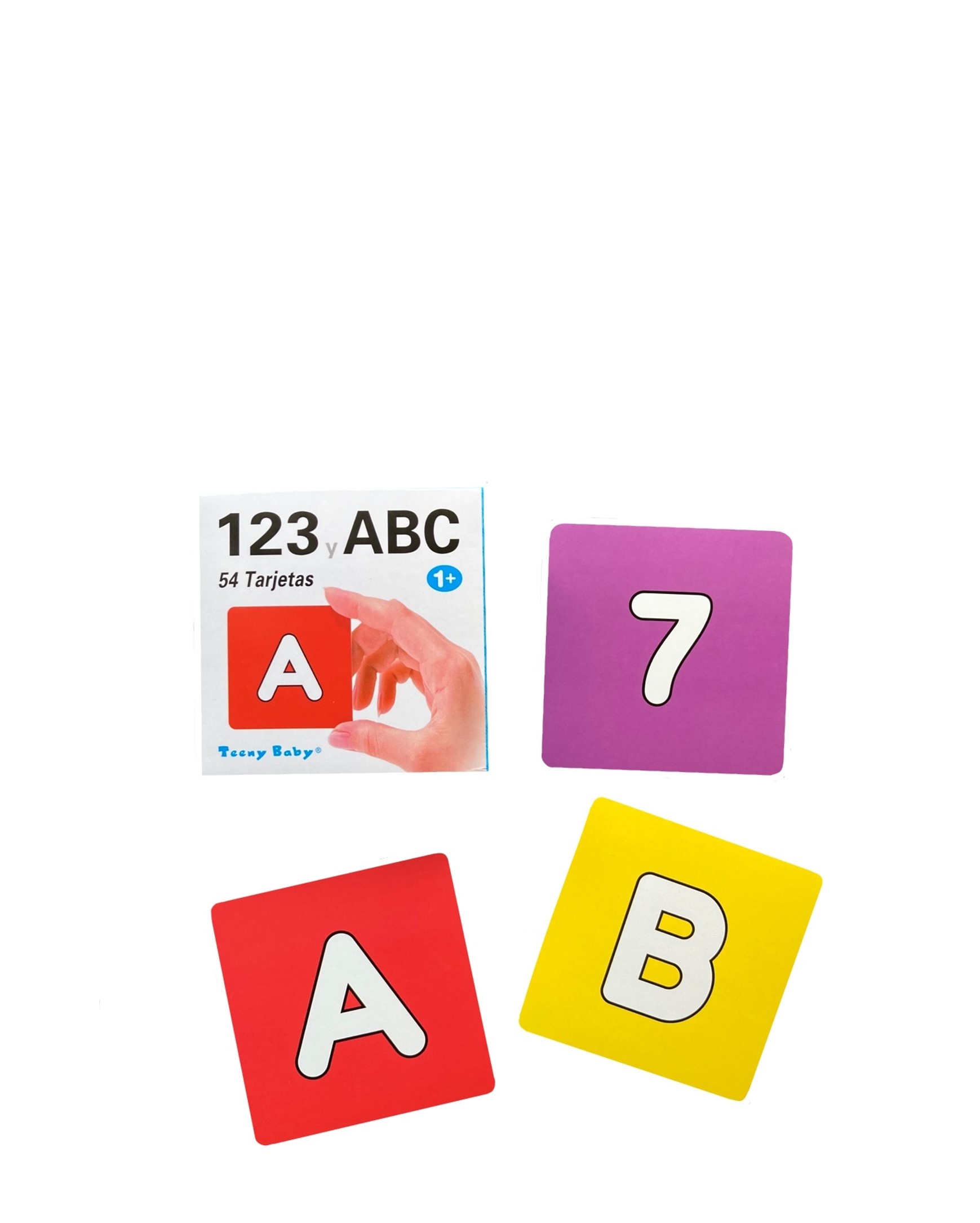 TARJETAS DE APRENDIZAJE LETRAS Y NUMEROS