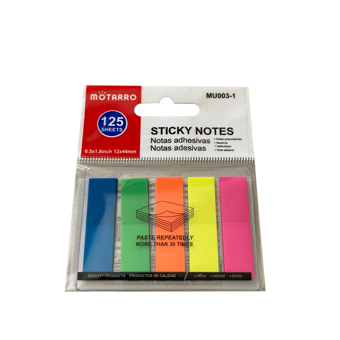 NOTAS ADHESIVAS FLUOR