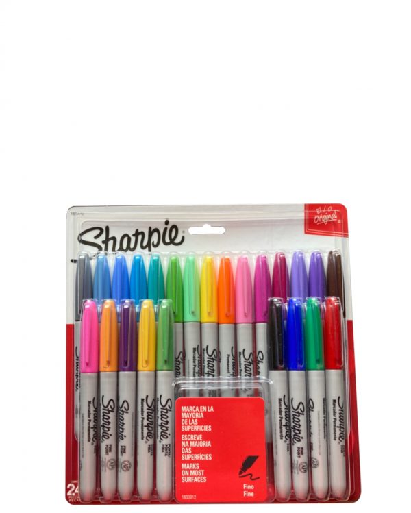 MARCADOR SHARPIE 24 COLORES