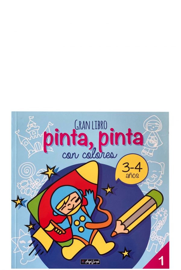 GRAN LIBRO PINTA PINTA CON COLORES