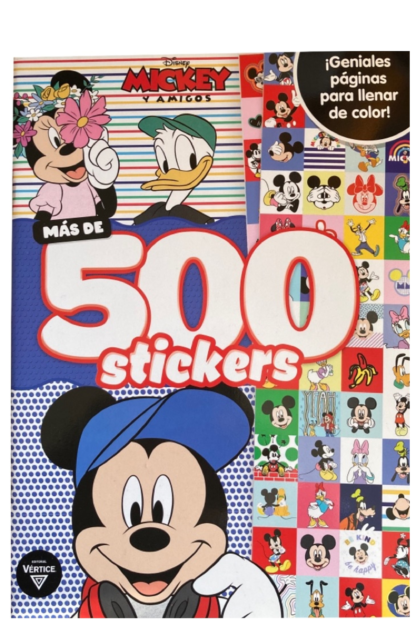 MICKEY Y SUS AMIGOS + 500 STICKERS MICKEY Y SUS AMIGOS + 500 STICKERS