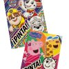 PINTA PAW PATROL Y PEPPA PIG