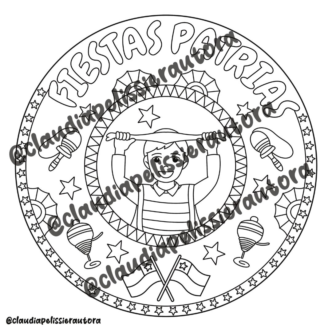 MANDALAS FIESTAS PATRIAS