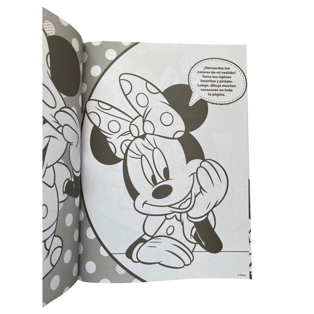 PACK LIBROS PARA COLOREAR MICKEY Y MINNIE