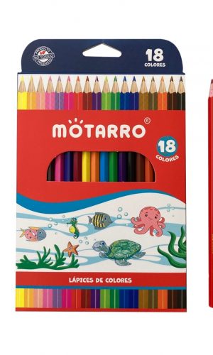 Lápices de colores – 18 colores