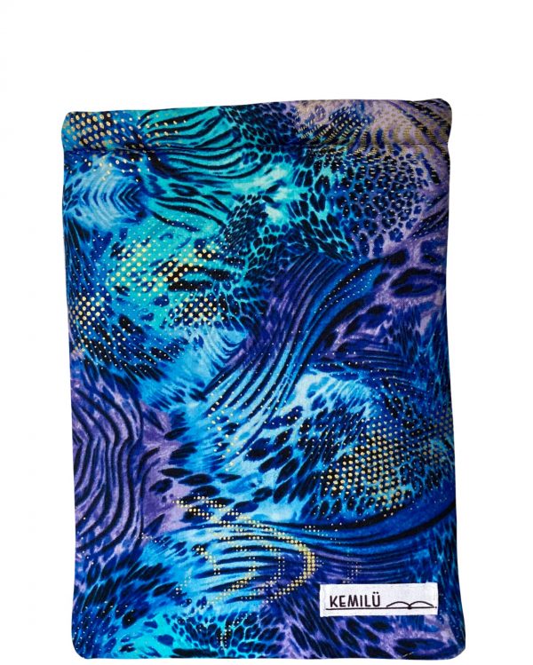 FUNDA PARA LIBROS KEMILU INDIGO