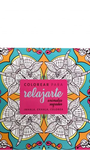 Libro para colorear – Colorear para relajarte – Animales sagrados