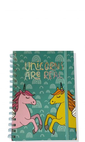 Libreta Unicorns are real – Tapa dura