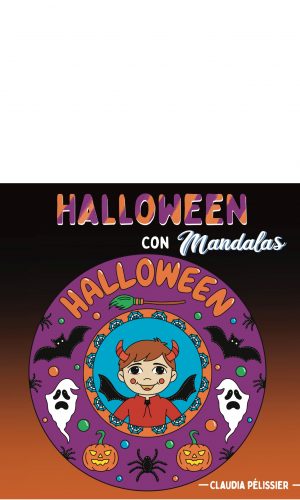 Halloween con mandalas – 3 imágenes – Material descargable