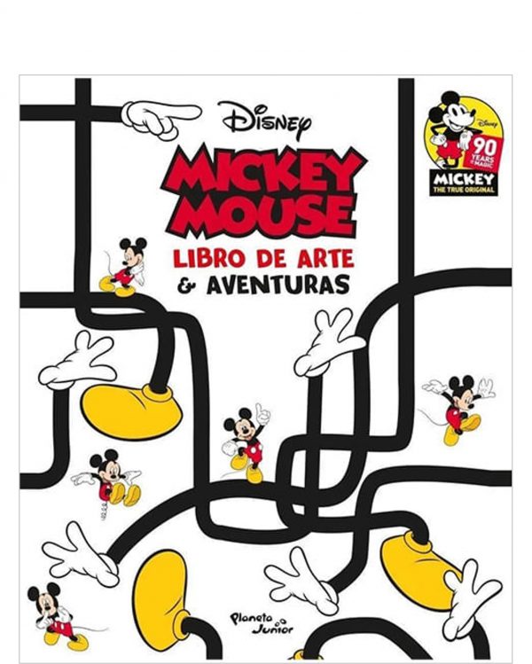 MICKEY MOUSE LIBRO DE ARTE Y AVENTURAS