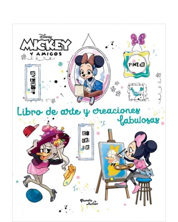 MICKEY Y SUS AMIGOS - LIBRO DE ARTE Y CREACIONES FABULOSAS