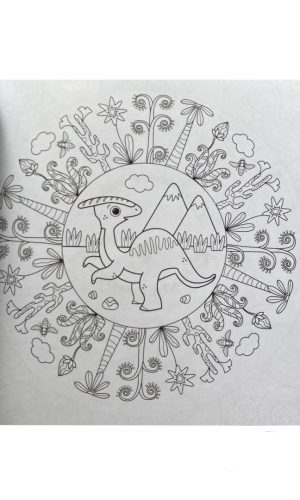 Libro para colorear – Mis primeros mandalas – Dinosaurios de colores