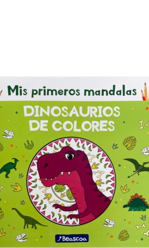 Libro para colorear – Mis primeros mandalas – Dinosaurios de colores