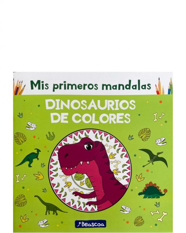 MIS PRIMEROS MANDALAS DINOSAURIOS DE COLORES