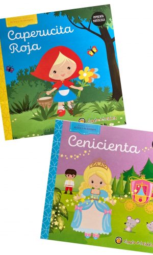 Cuentos Clásicos Caperucita Roja + Cenicienta