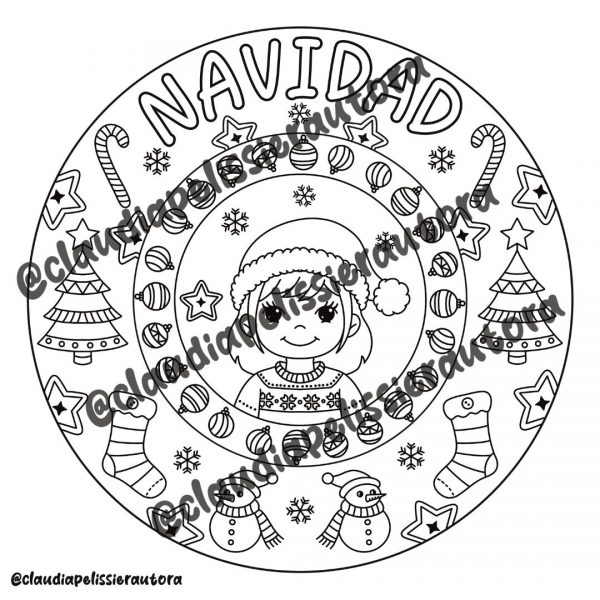 Navidad con mandalas 1