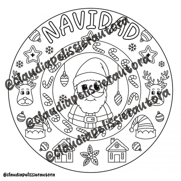 Navidad con mandalas 3