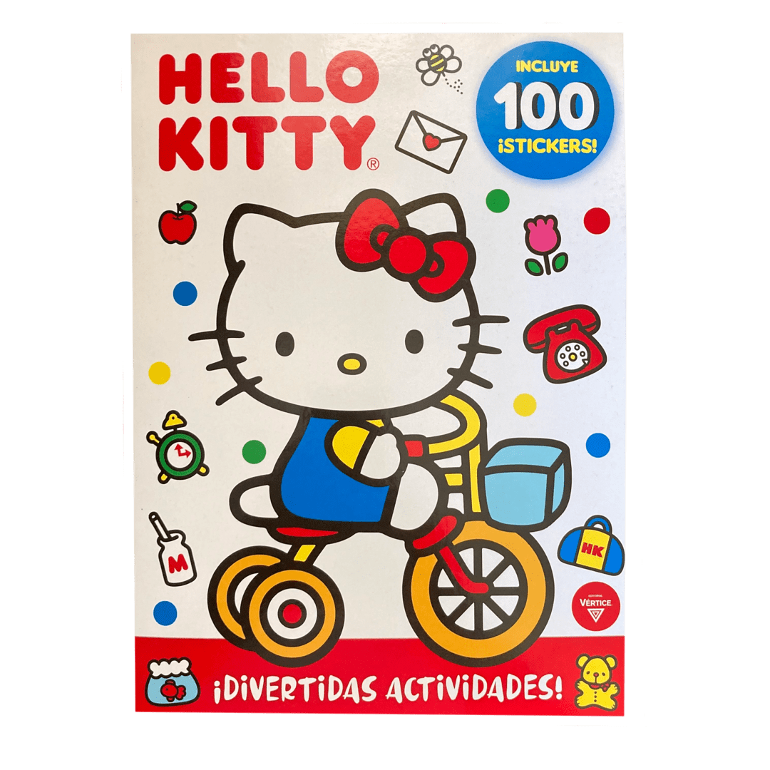 LIBRO ACTIVIDADES HELLO KITTY