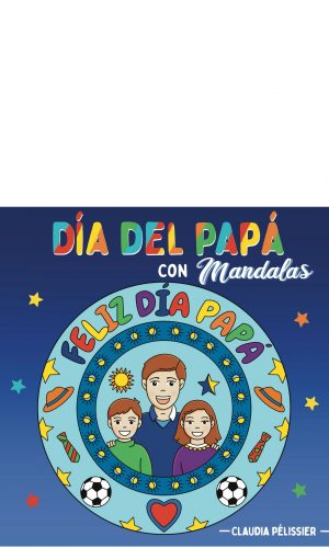 Día del papá con mandalas / 3 imágenes / Material descargable