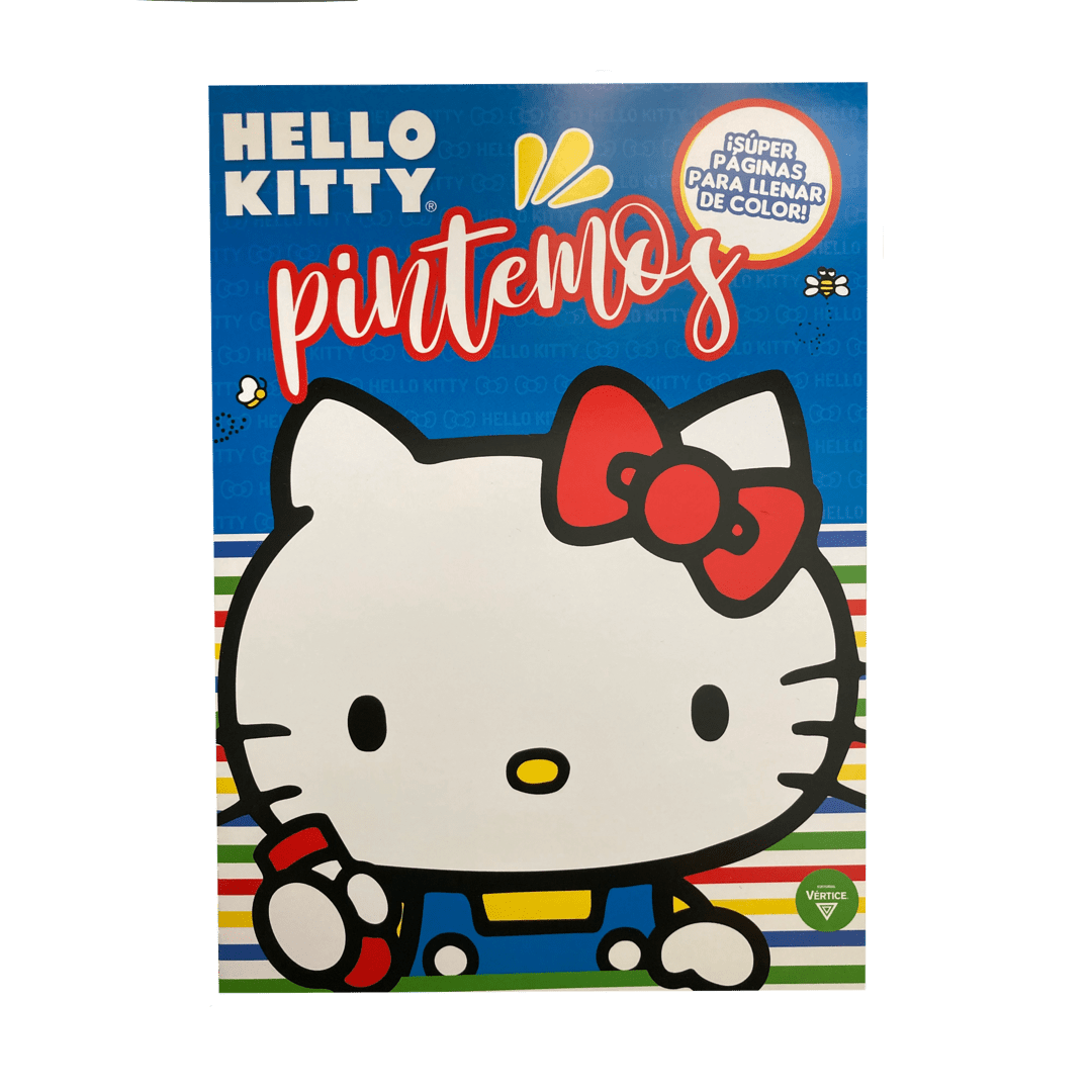 PACK PINTEMOS BARBIE GABBY HELLO KITTY CON LAPICES