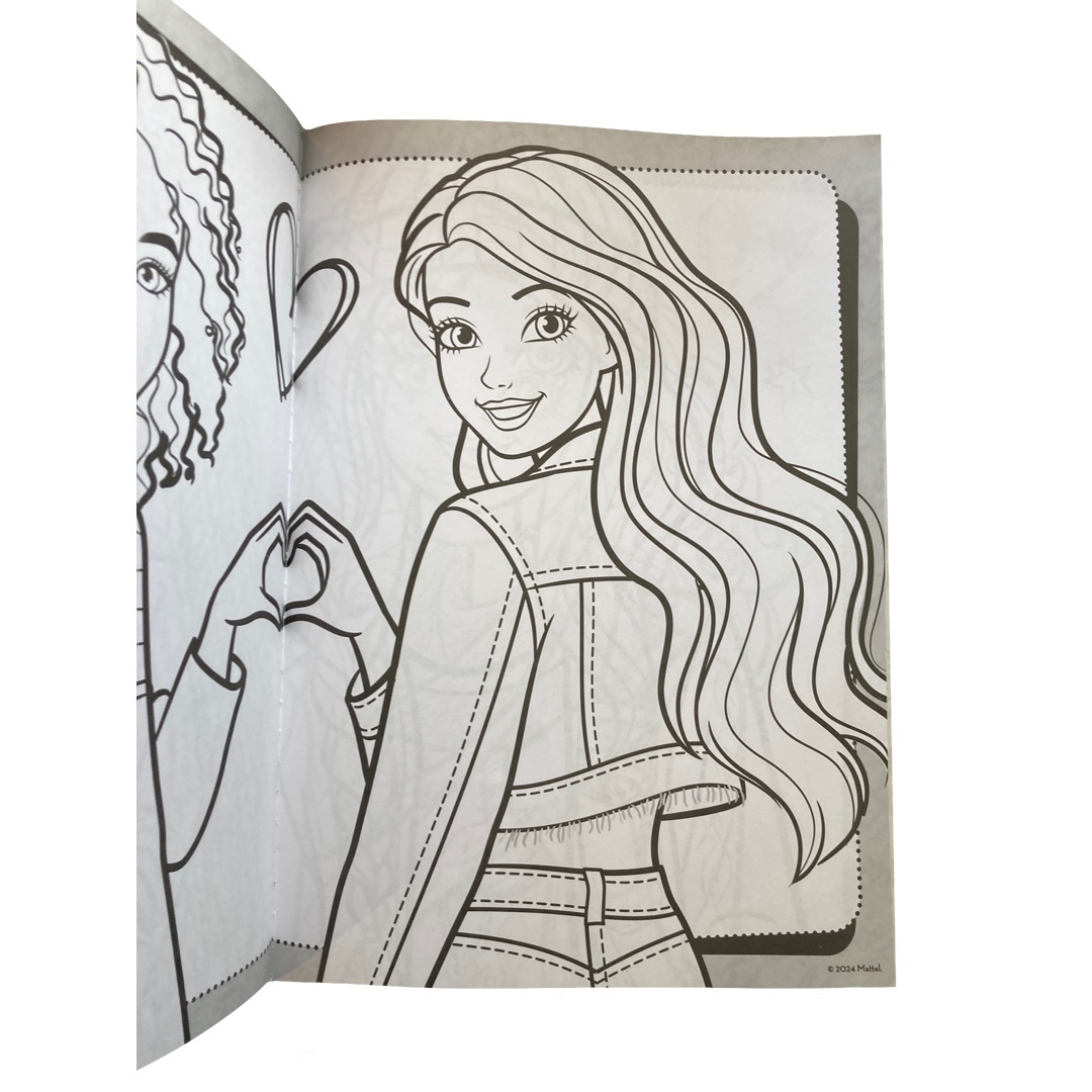 PACK PINTEMOS BARBIE GABBY HELLO KITTY CON LAPICES