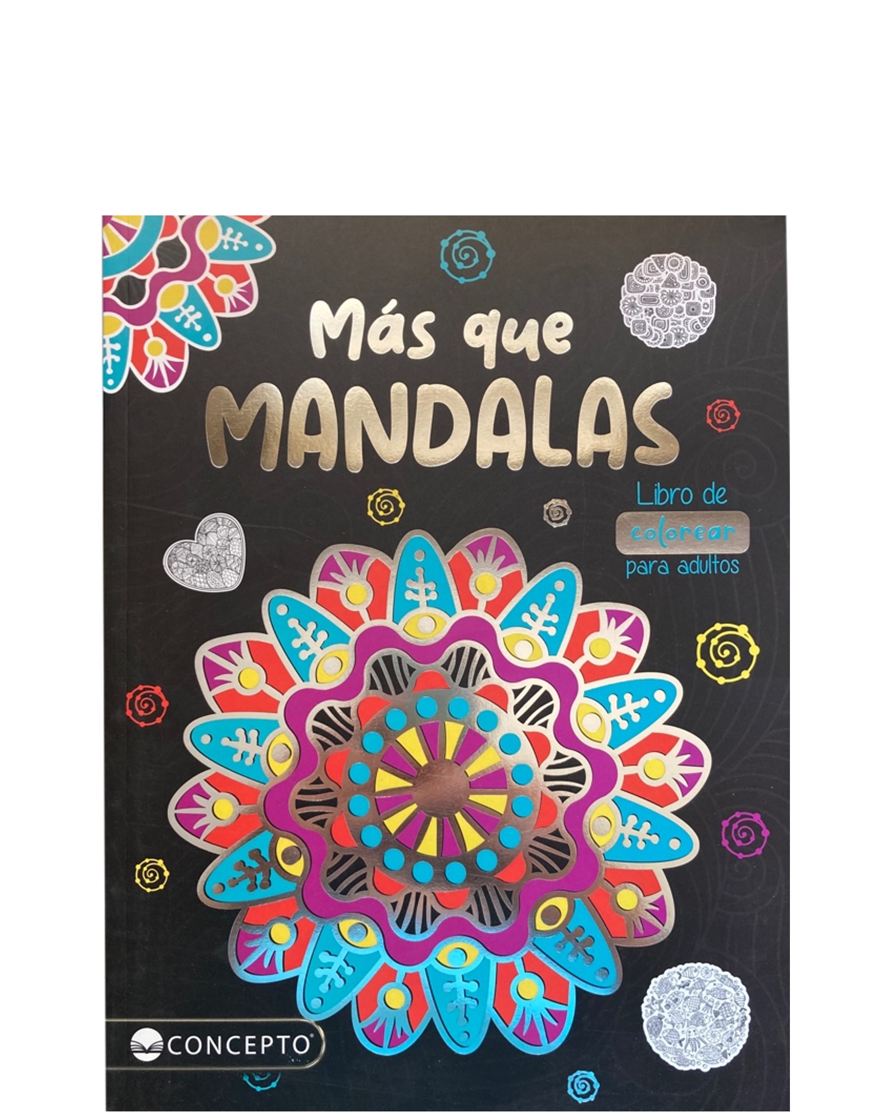 LIBRO PARA COLOREAR MAS QUE MANDALAS