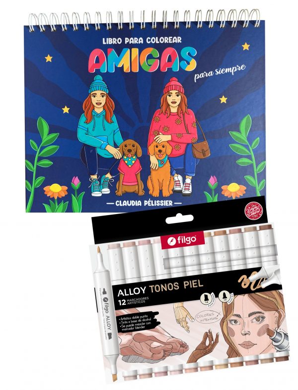 AMIGAS + FILGO ALLOY TONOS PIEL