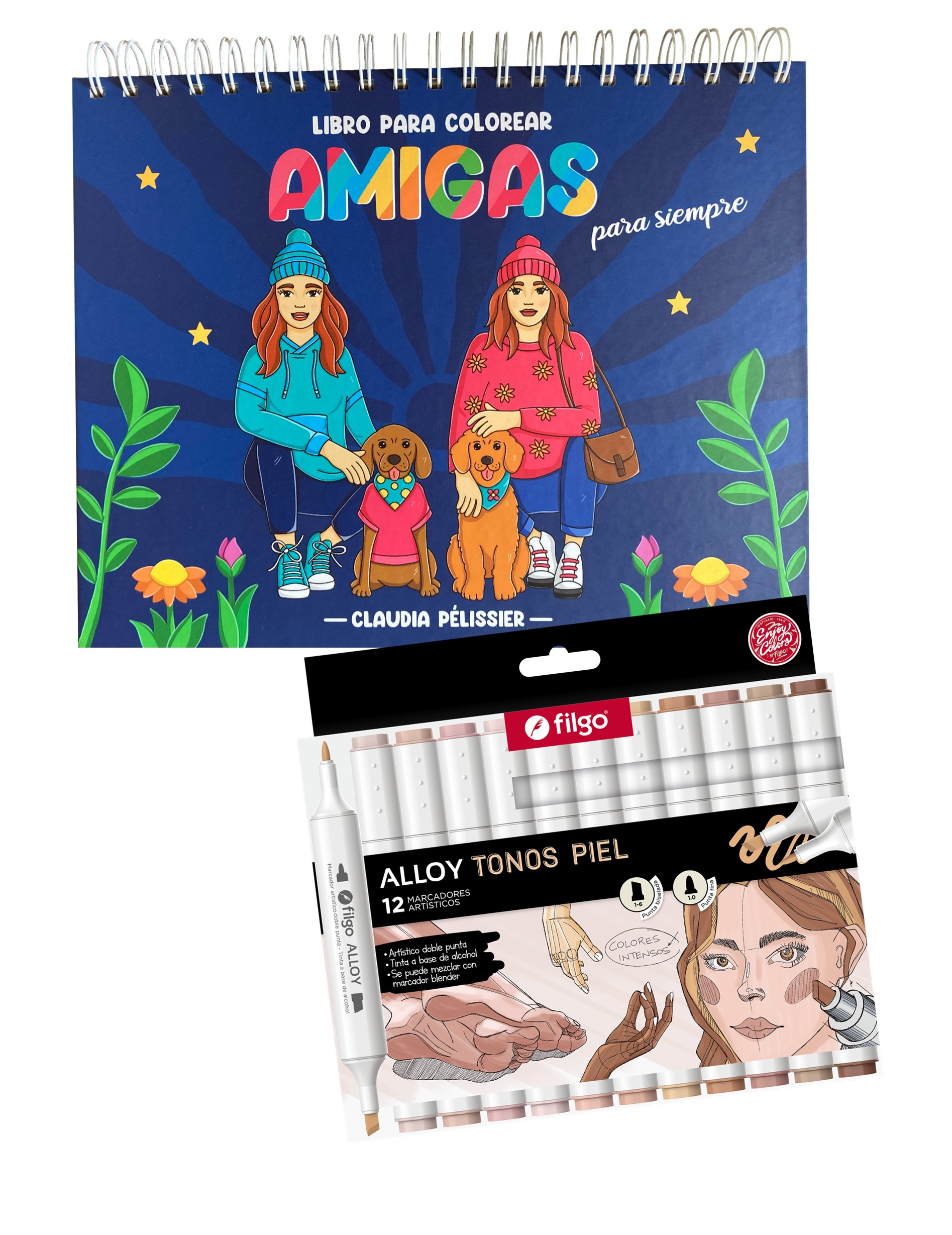 AMIGAS + ALLOY TONOS PIEL