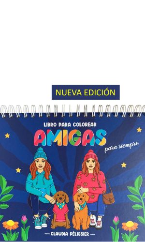 Amigas para siempre – Libro para colorear