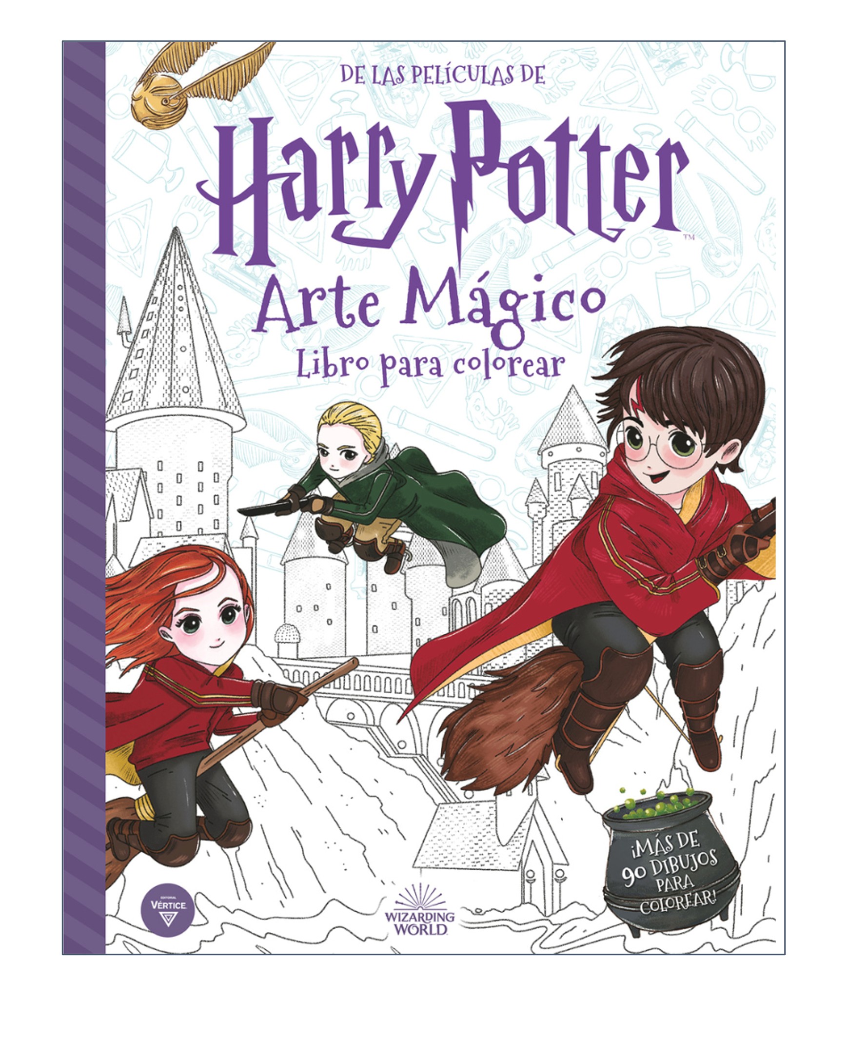 HARRY POTTER ARTE MAGICO LIBRO PARA COLOREAR