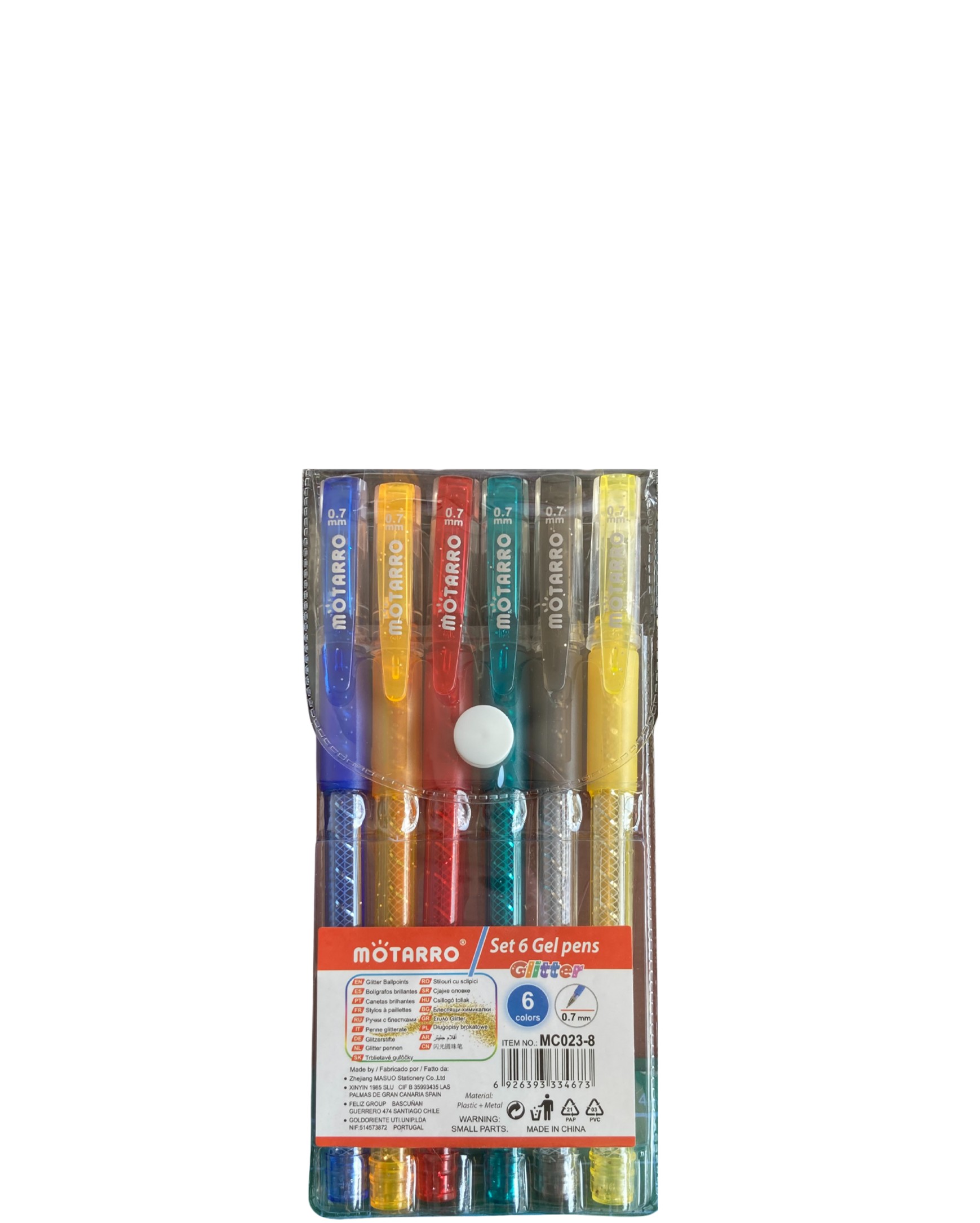 BOLIGRAFOS GEL GLITTER