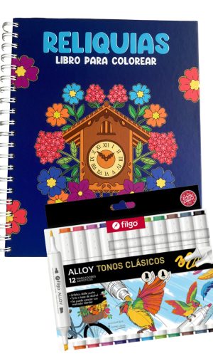 RELIQUIAS + Set marcadores Filgo Alloy (Clásicos o Pastel)