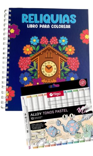 RELIQUIAS + Set marcadores Filgo Alloy (Clásicos o Pastel)