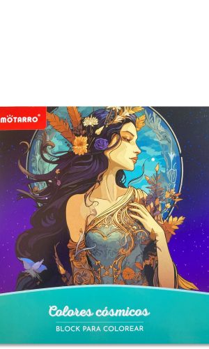 Block para colorear Colores cósmicos