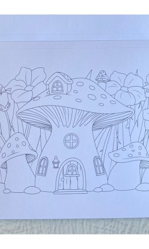 Block para colorear Mi mundo mágico