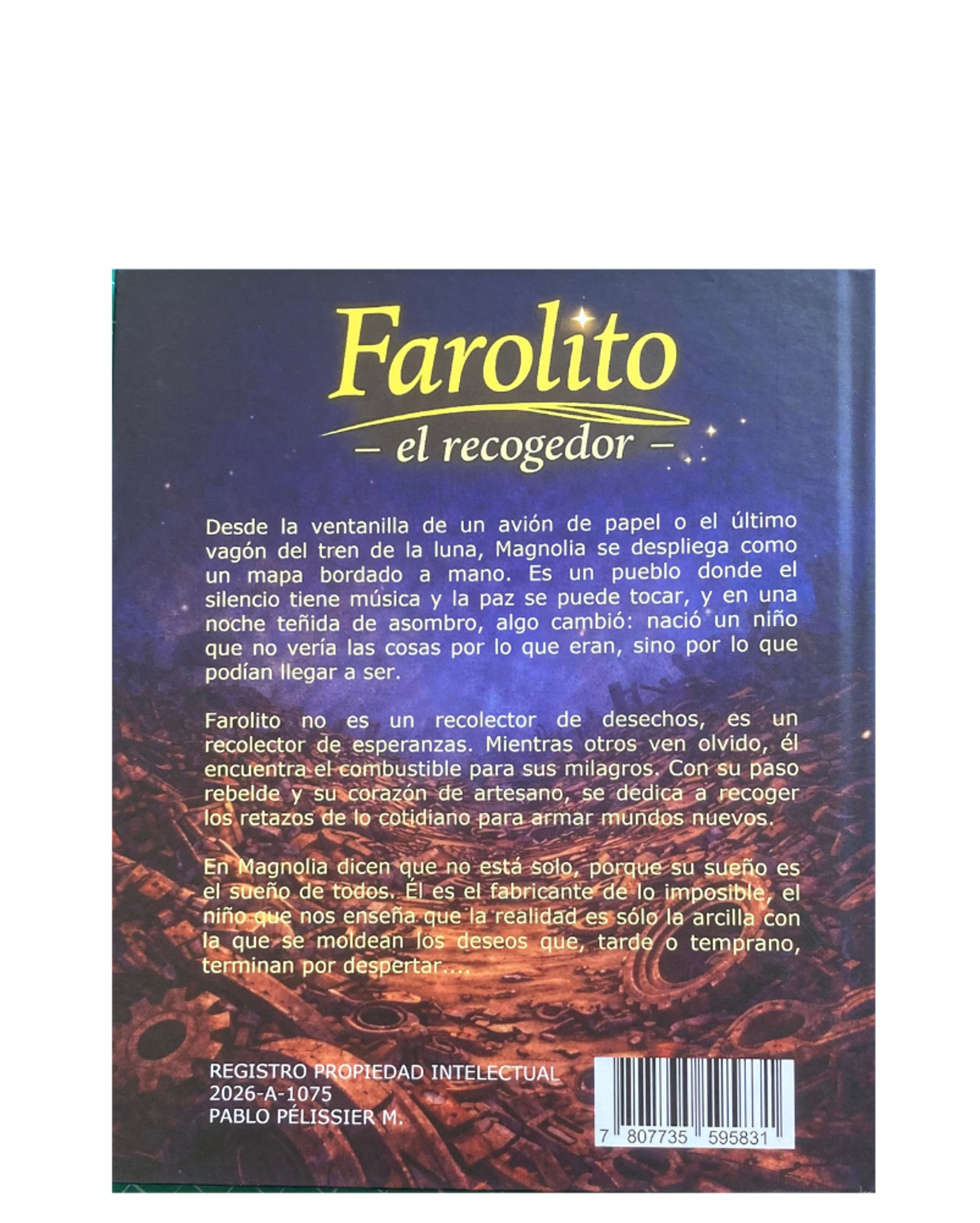 FAROLITO EL RECOGEDOR CONTRAPORTADA FAROLITO EL RECOGEDOR CONTRAPORTADA