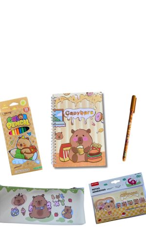 Pack Escolar Capibara