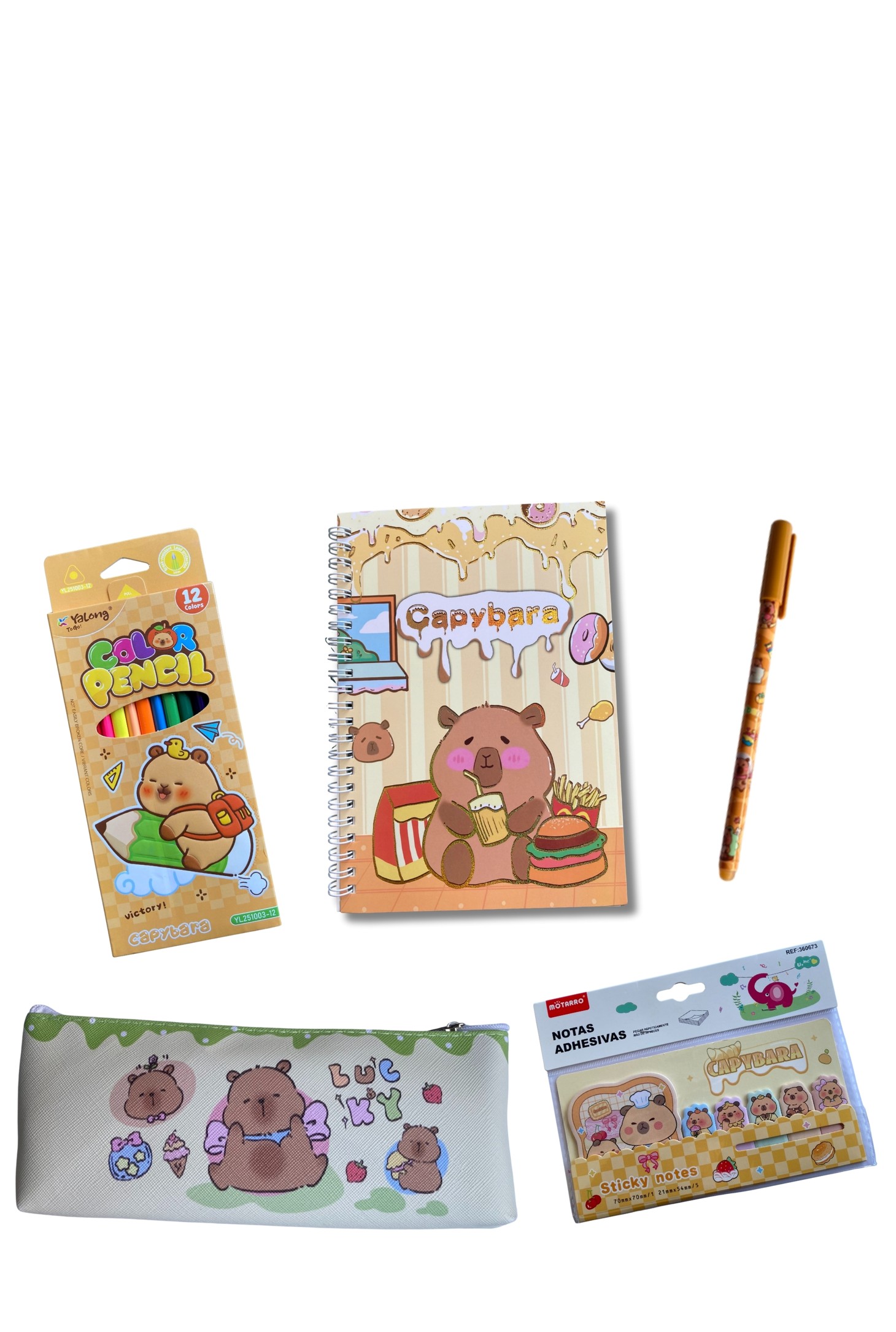PACK ESCOLAR CAPIBARA